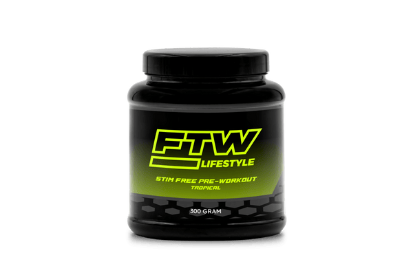 Stim Free Pre - Workout Tropical - 300 Gram - FTW Lifestyle