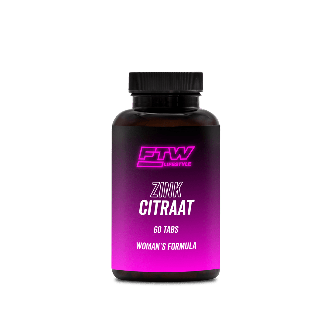 Zink Citraat - 60 Tabletten - FTW Lifestyle